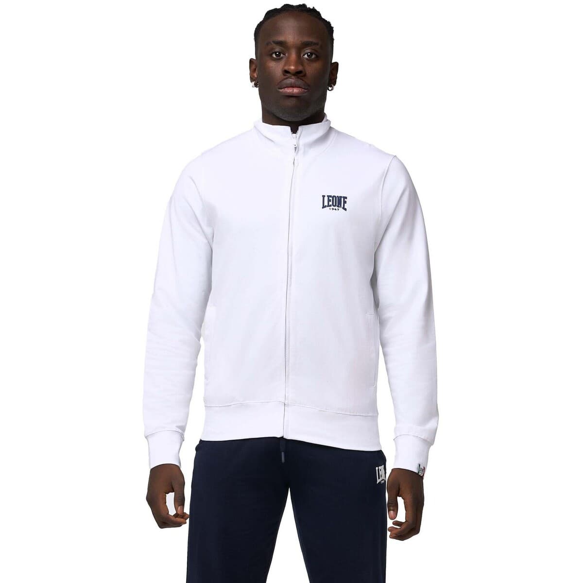 Ζακέτα Leone 1947 Man High Collar Small Logo