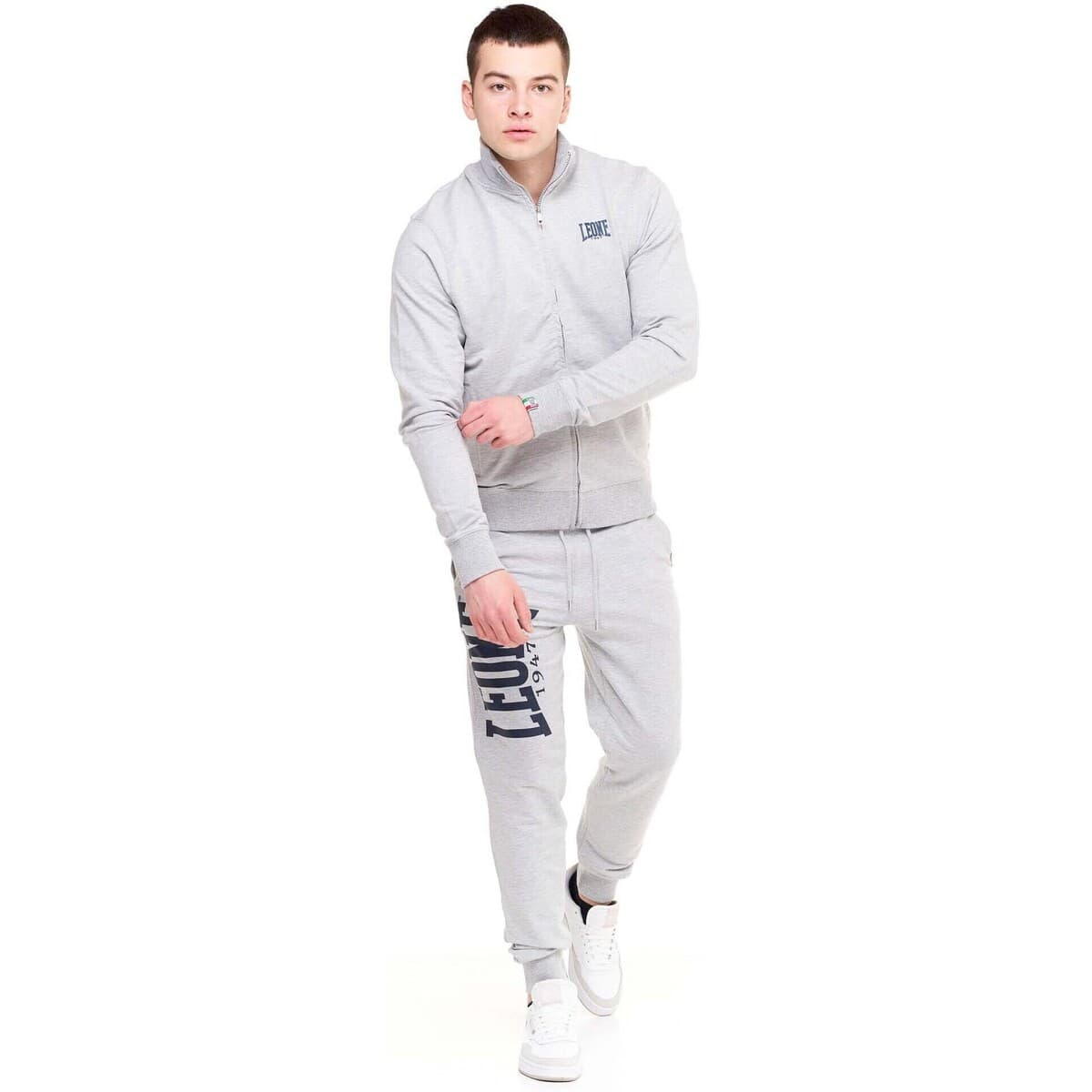 Men's Cardigans Leone 1947 Gray