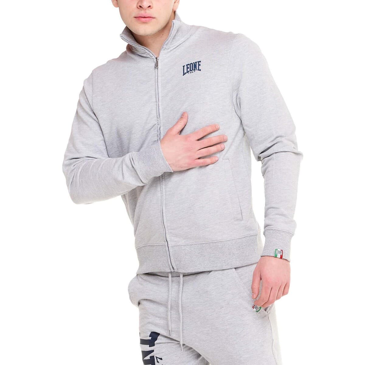 Men's Cardigans Leone 1947 Gray