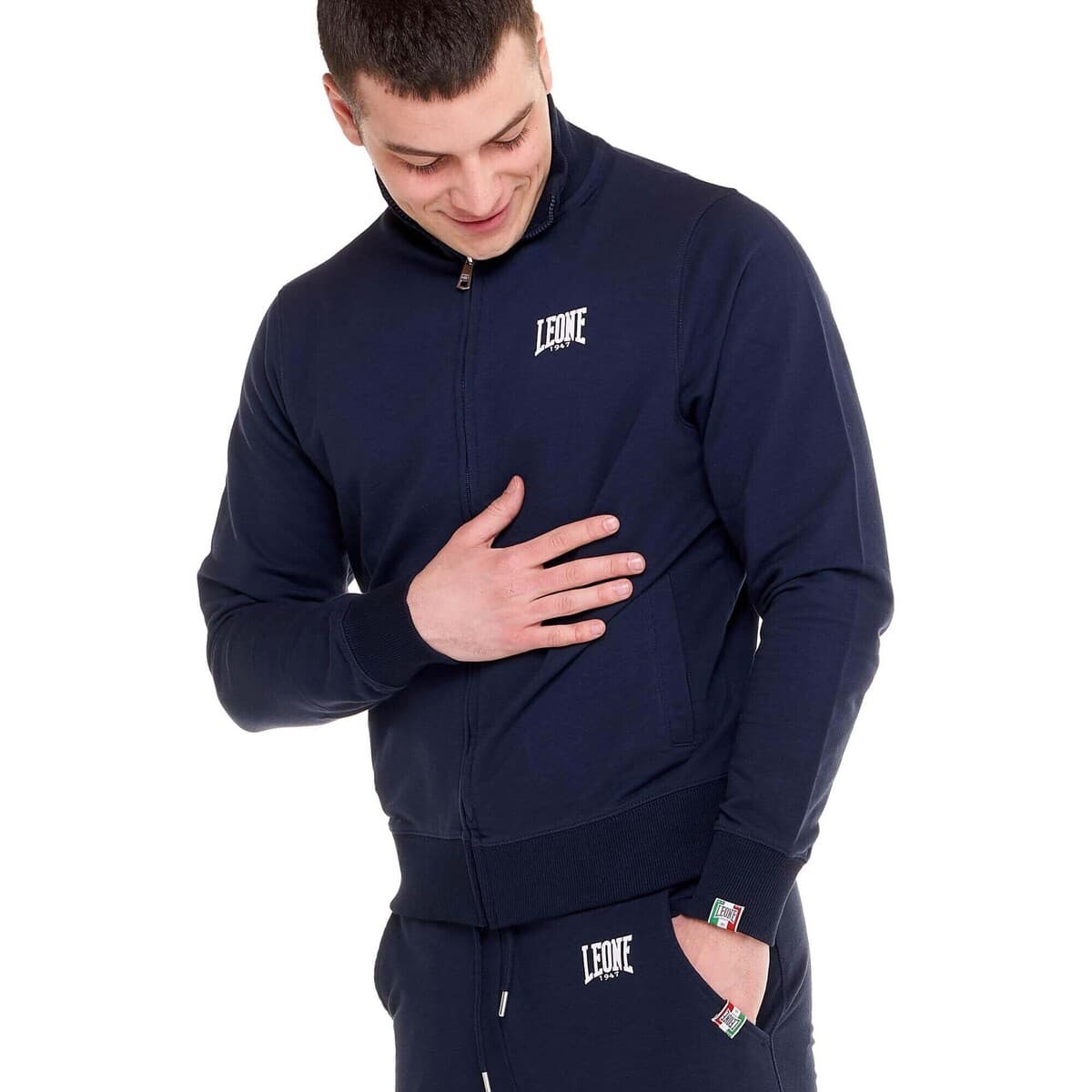 Men's Cardigans Leone 1947 Blue