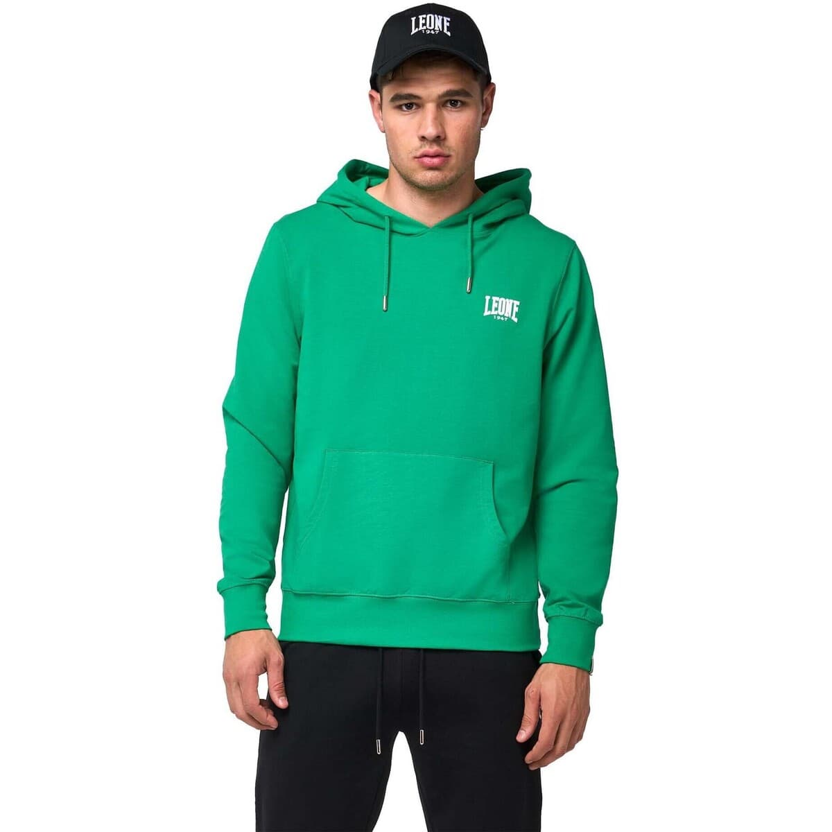 T-shirt με κουκούλα Leone 1947 Man Hoody Small Logo