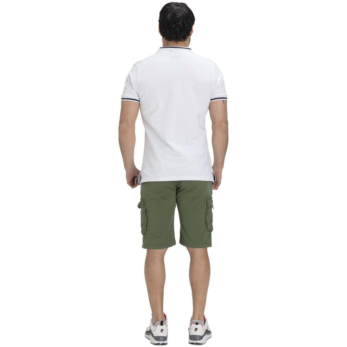 Men's Polo Shirts Leone 1947 White