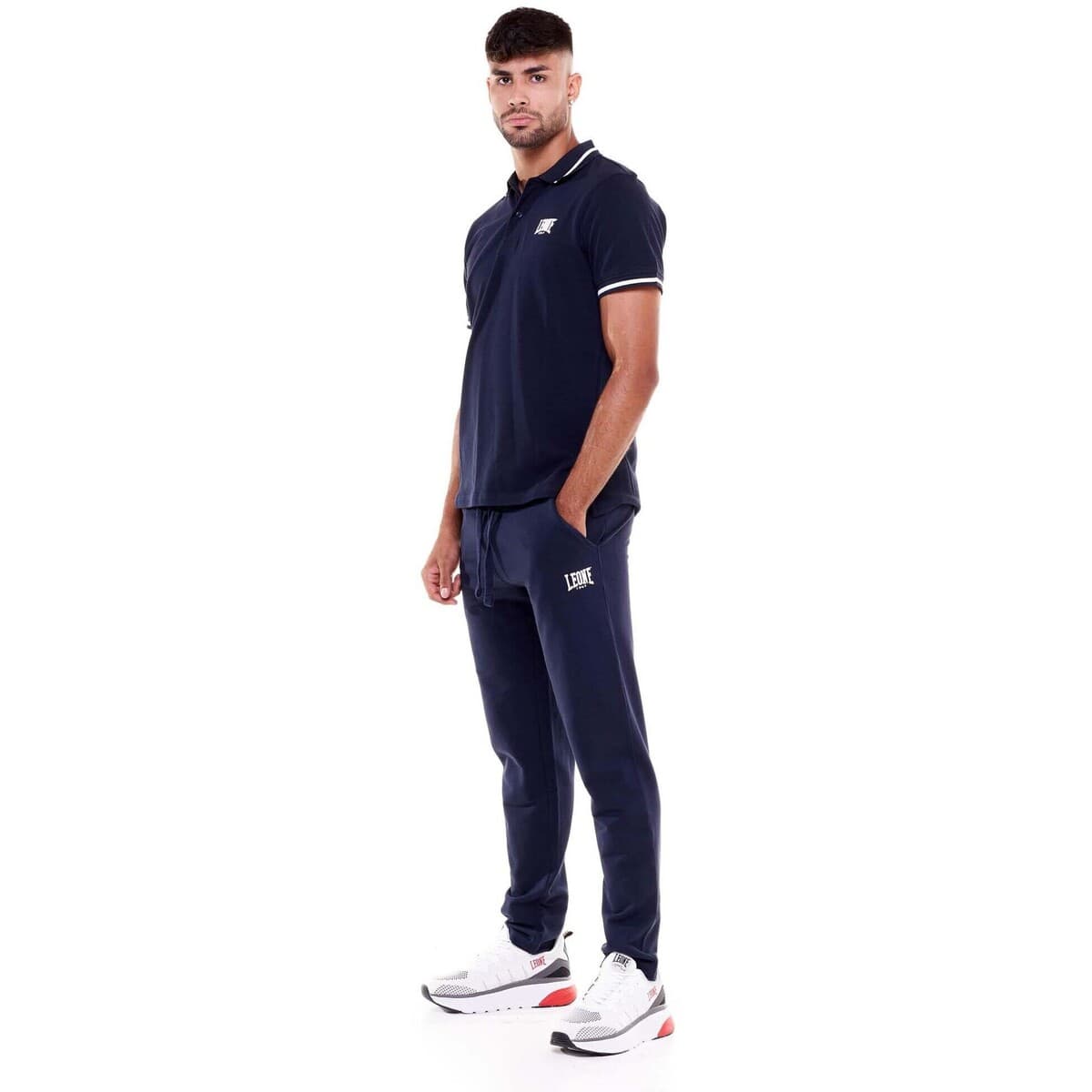 Men's Polo Shirts Leone 1947 Blue