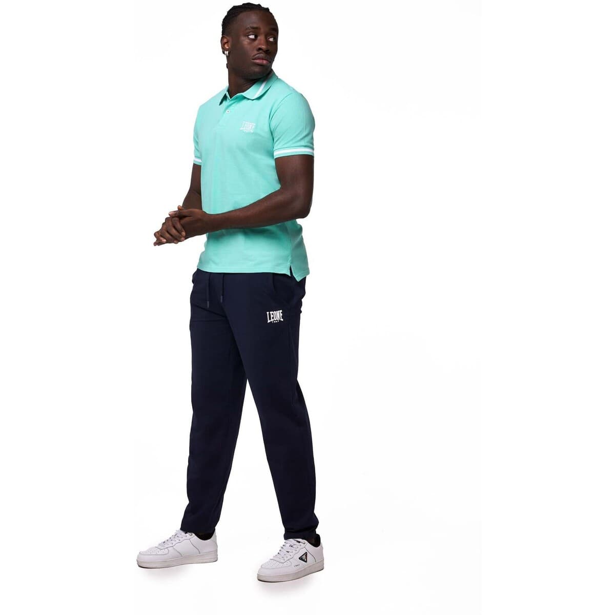 Men's Polo Shirts Leone 1947 Blue