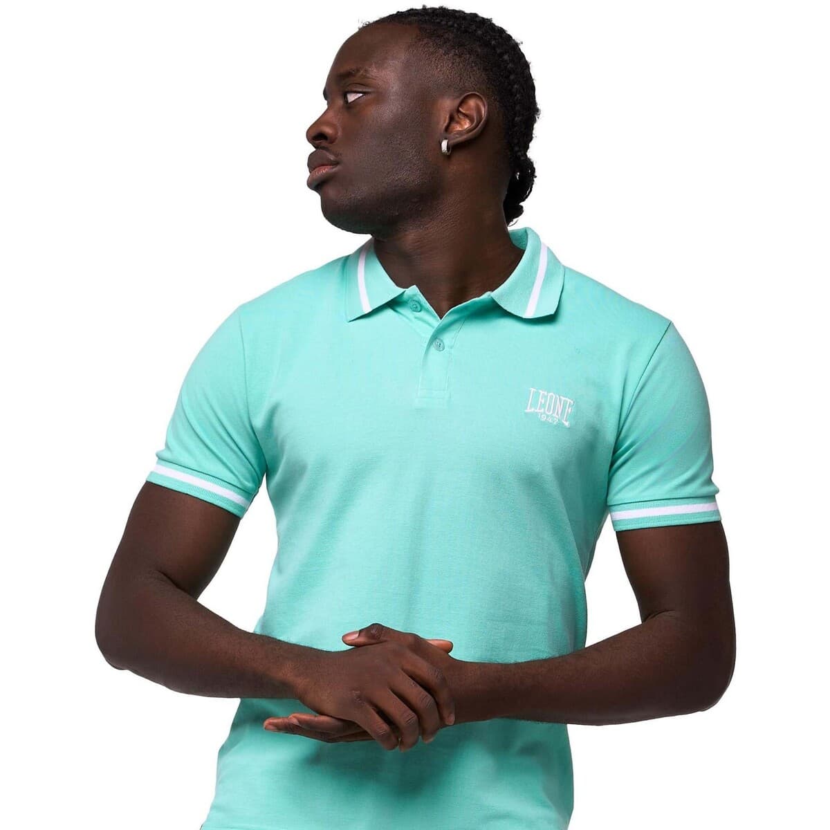 Men's Polo Shirts Leone 1947 Blue