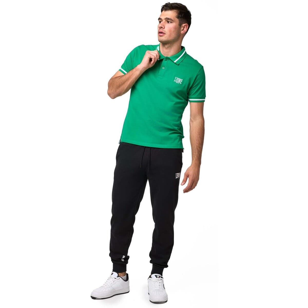 Men's Polo Shirts Leone 1947 Green