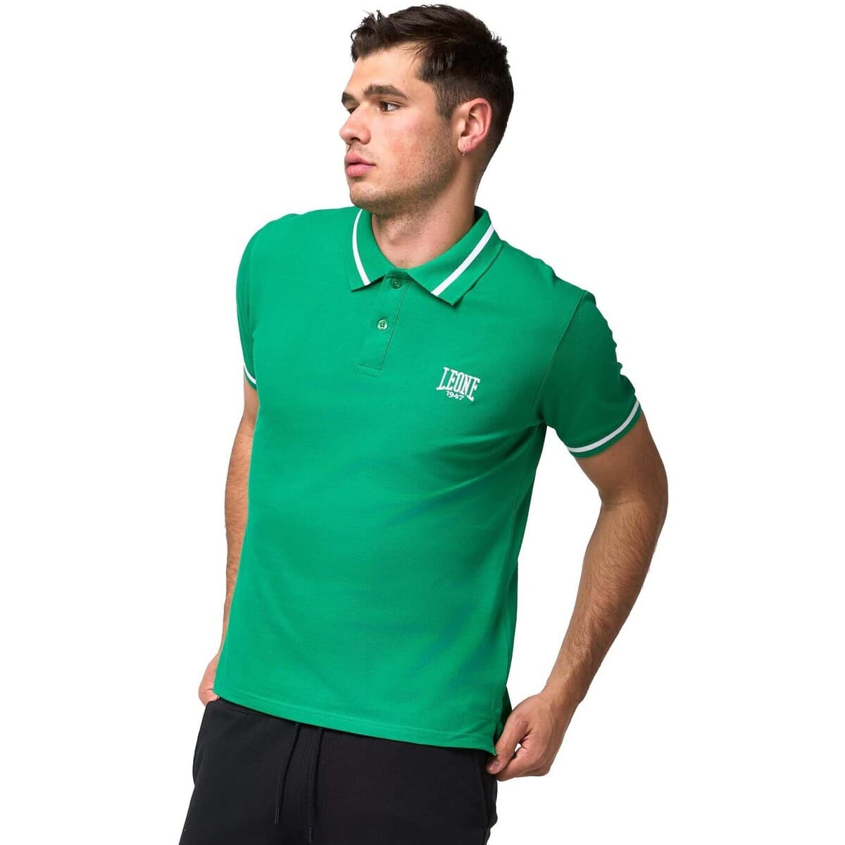 Men's Polo Shirts Leone 1947 Green