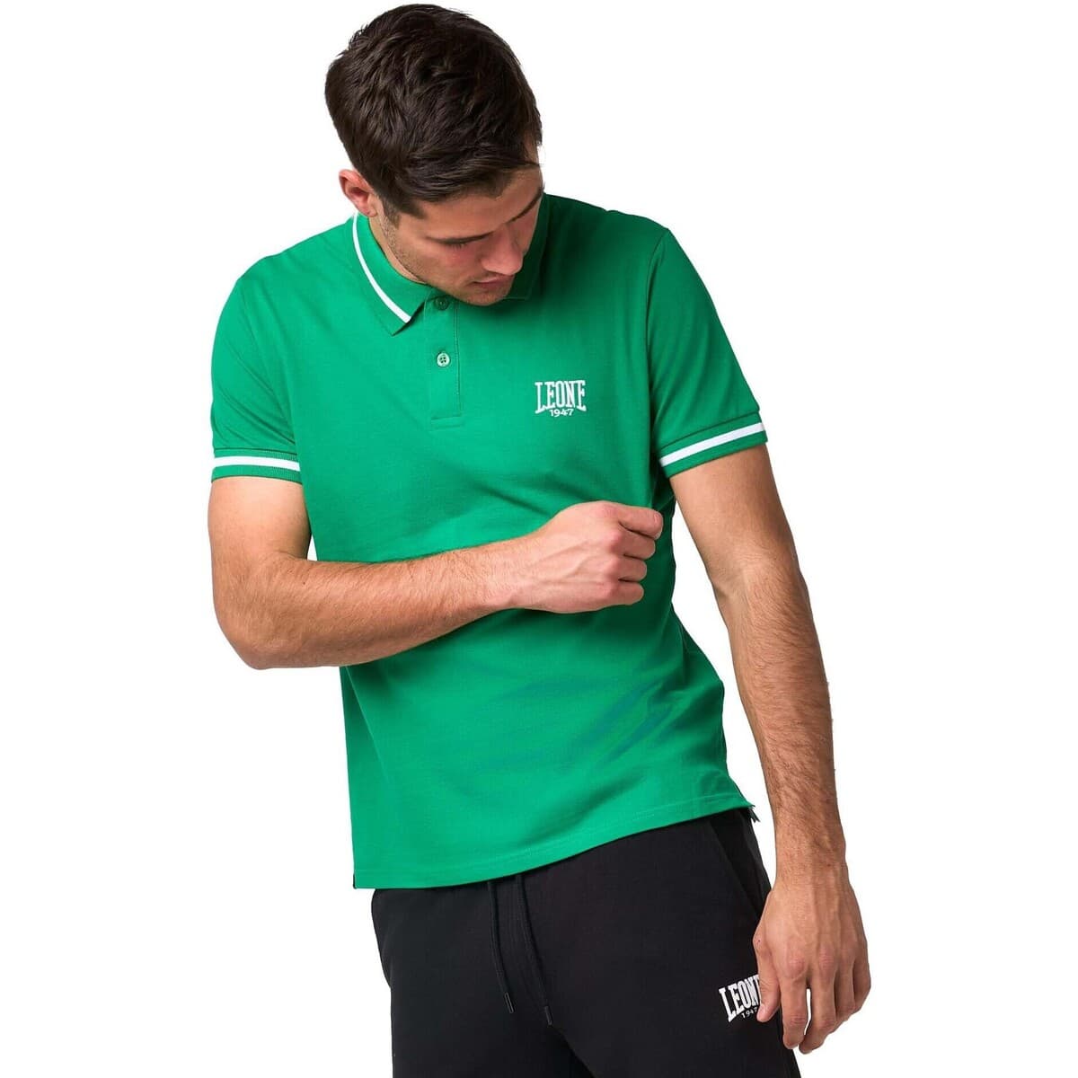 Men's Polo Shirts Leone 1947 Green