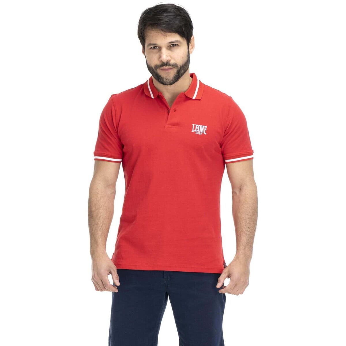 Men's Polo Shirts Leone 1947 Red