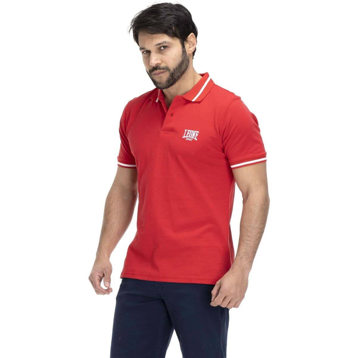 Men's Polo Shirts Leone 1947 Red