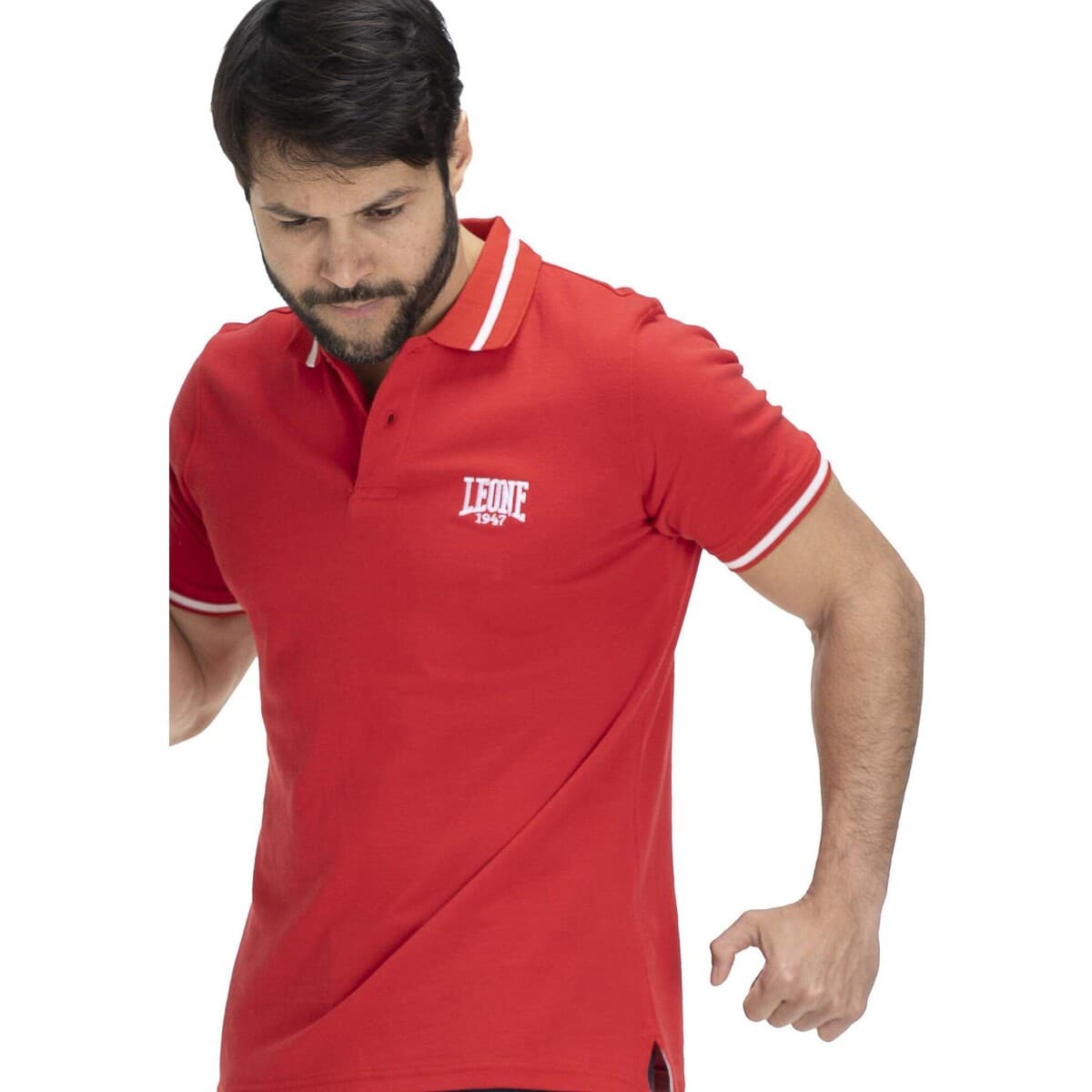 Men's Polo Shirts Leone 1947 Red