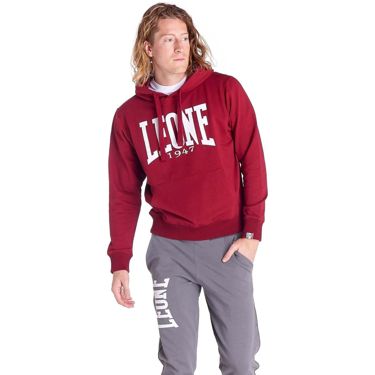 T-shirt με κουκούλα Leone 1947 Man Fleece Hoody
