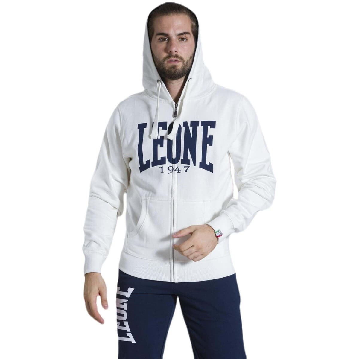 Men's Sweatshirts Leone 1947 White