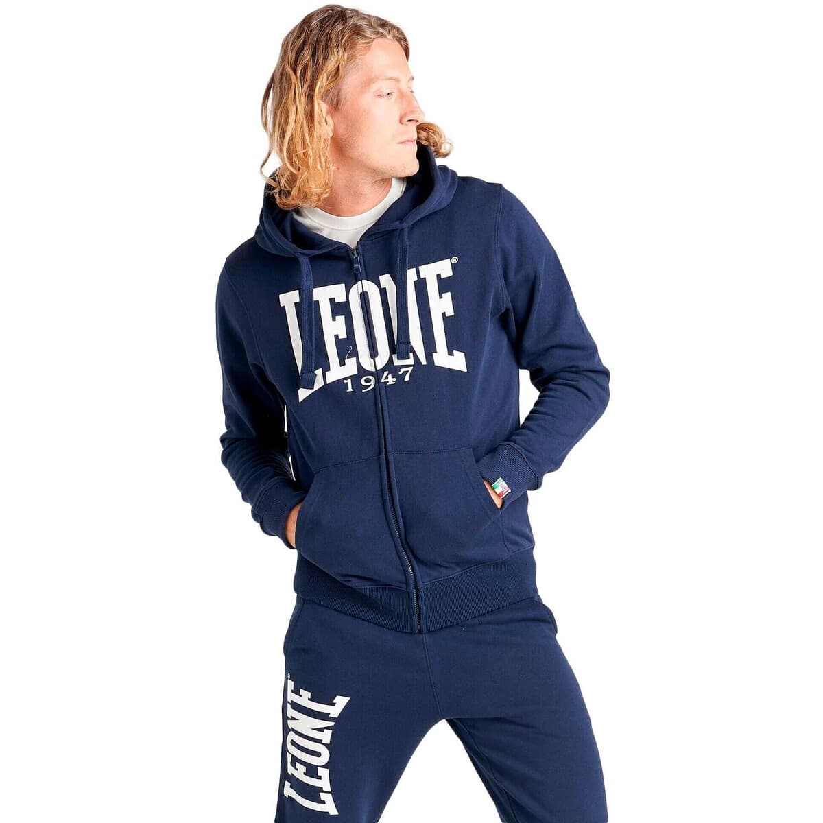 Men's Sweatshirts Leone 1947 Blue