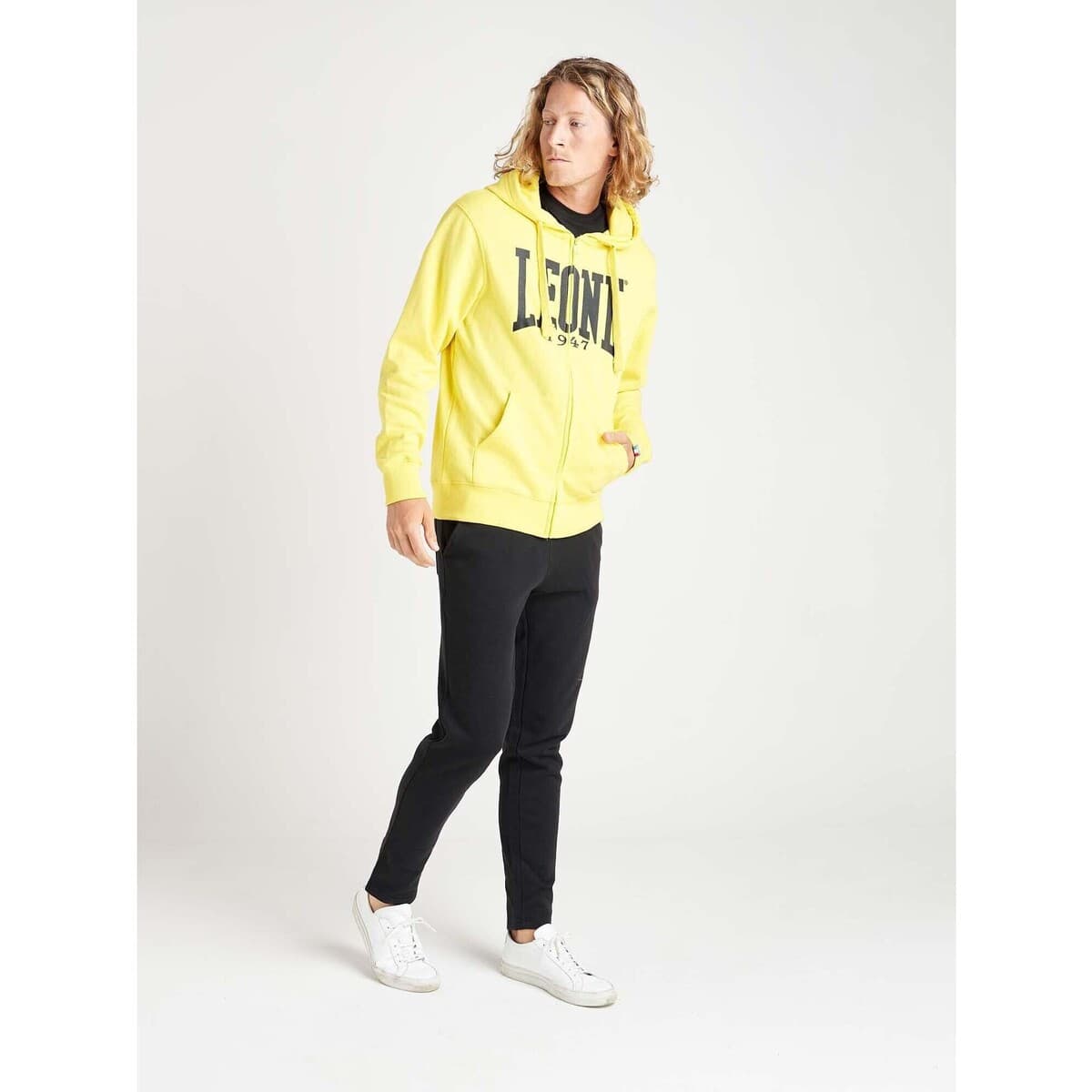 Men's Sweatshirts Leone 1947 Yellow