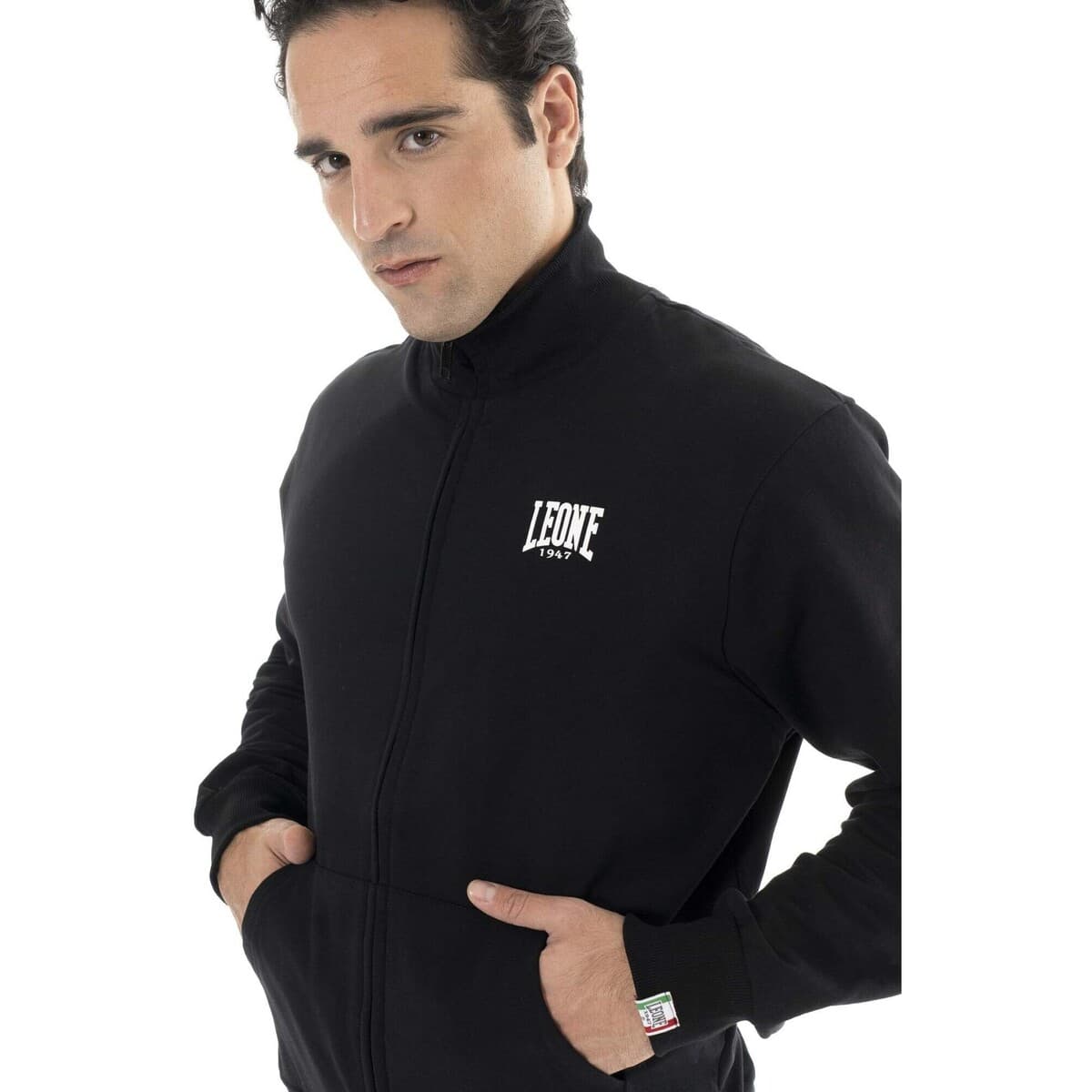 Men's Cardigans Leone 1947 Black