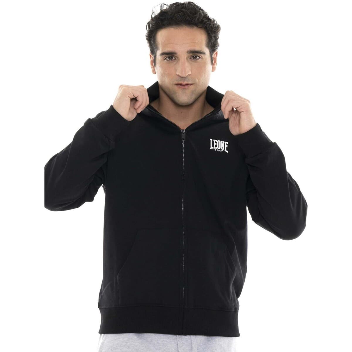 Men's Cardigans Leone 1947 Black