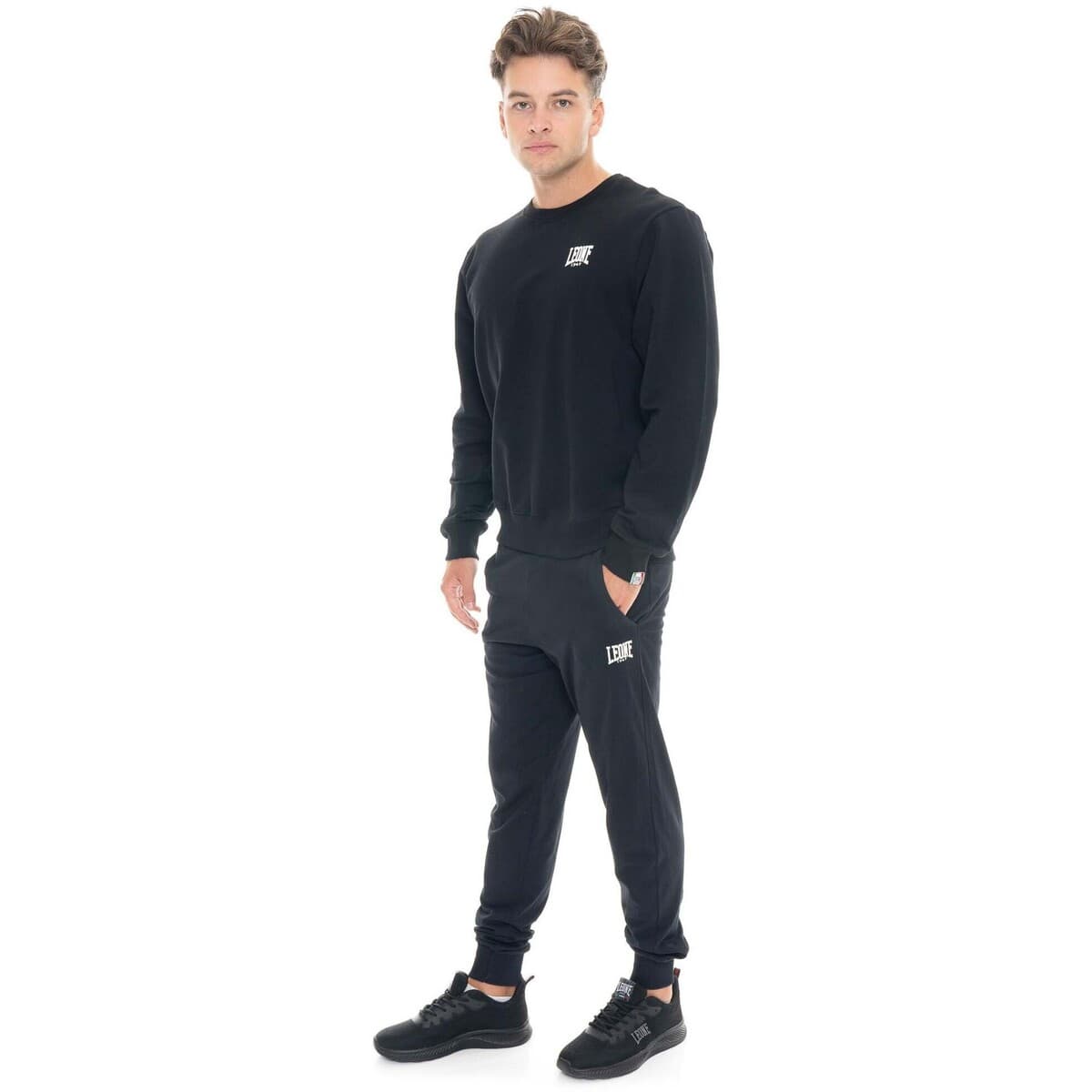 Men's Sports T-Shirts Leone 1947 Black