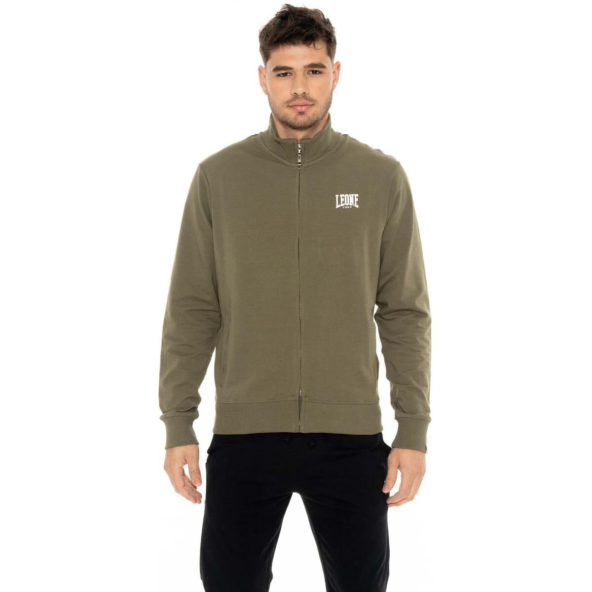 Men's Cardigans Leone 1947 Green