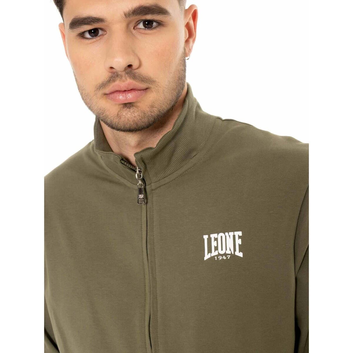 Men's Cardigans Leone 1947 Green