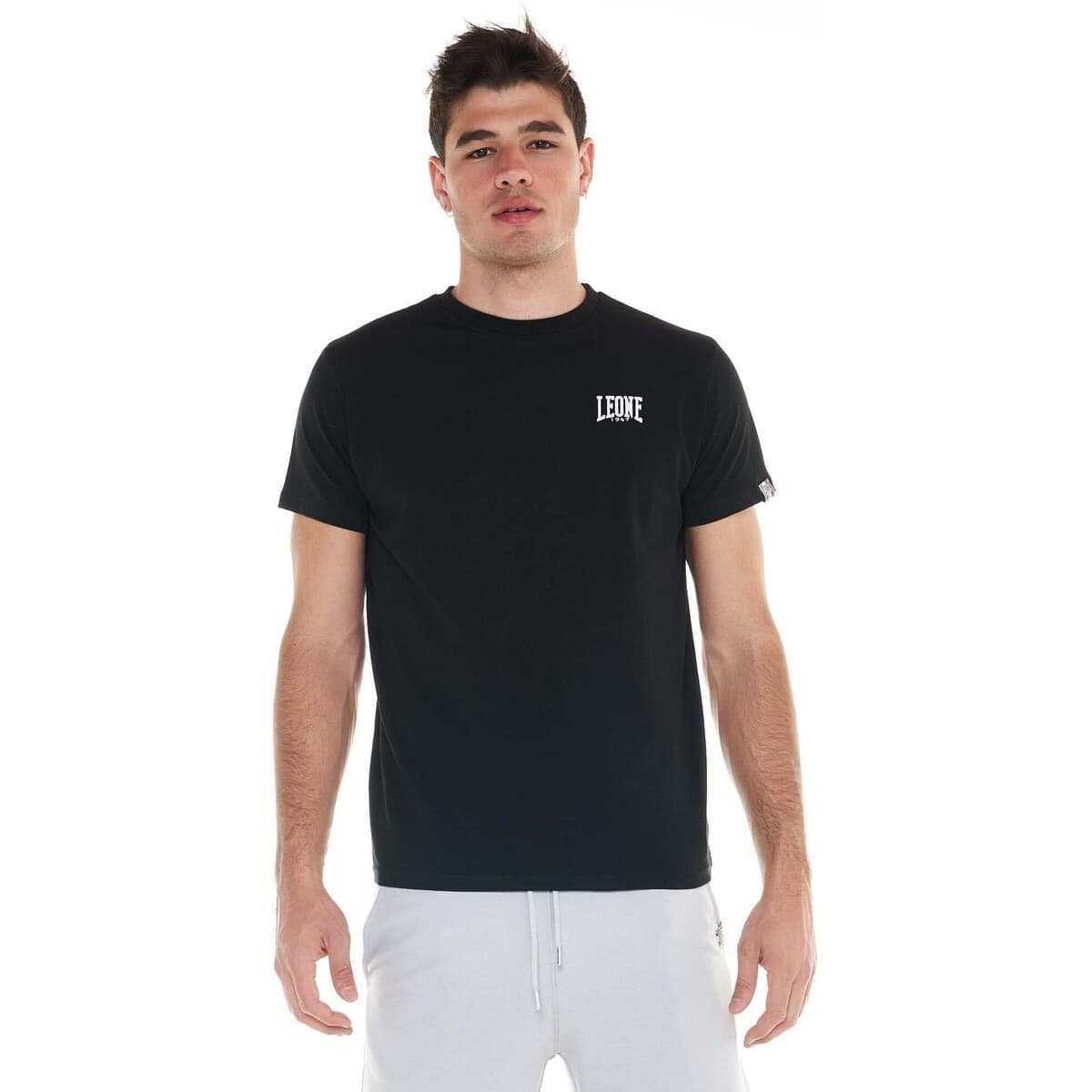 T-shirt με κοντά μανίκια Leone 1947 Man T-Shirt Short Sleeves Small Logo