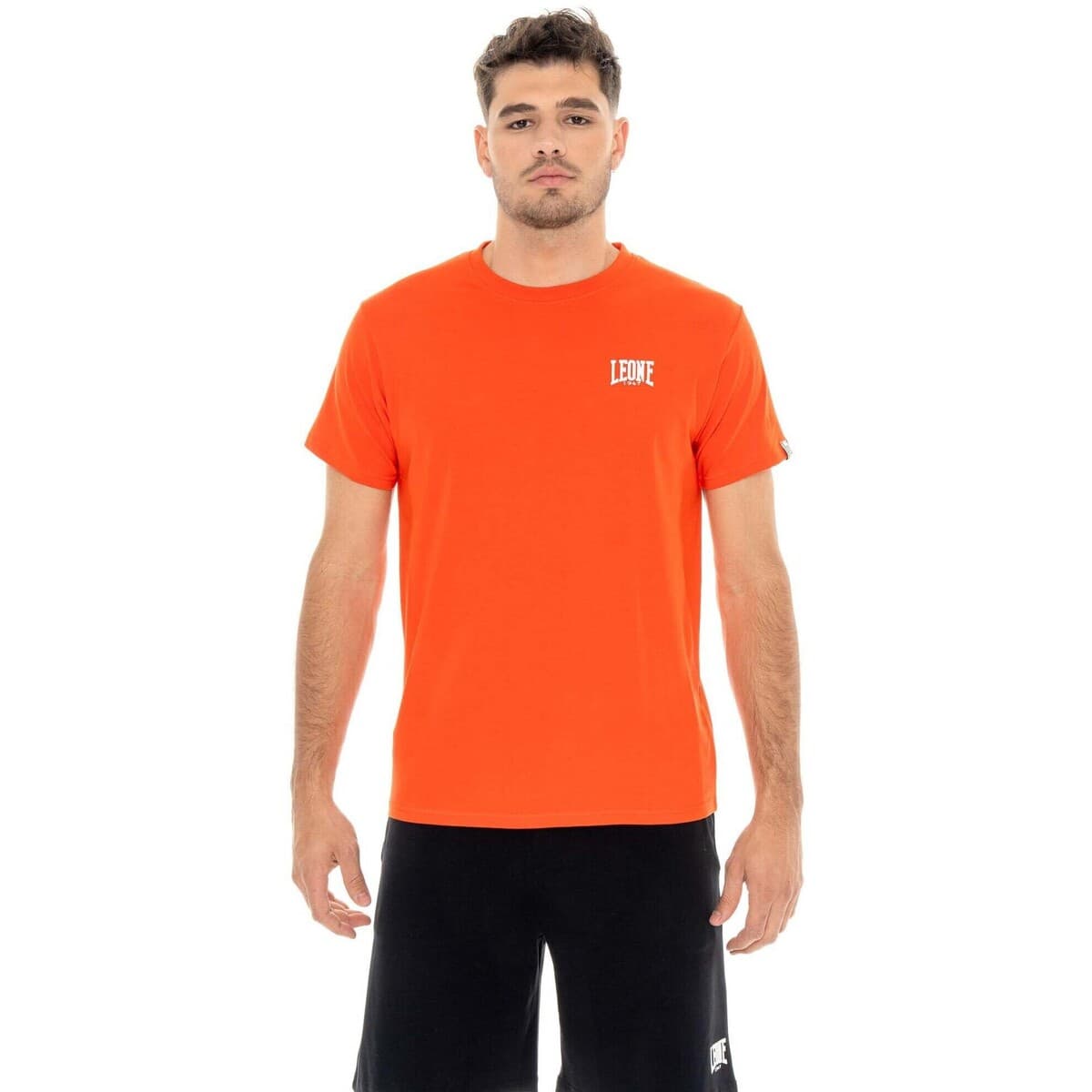 T-shirt με κοντά μανίκια Leone 1947 Man T-Shirt Short Sleeves Small Logo