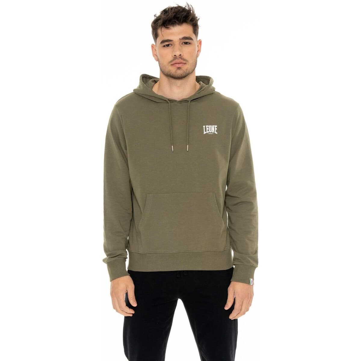 T-shirt με κουκούλα Leone 1947 Man Hoody Small Logo