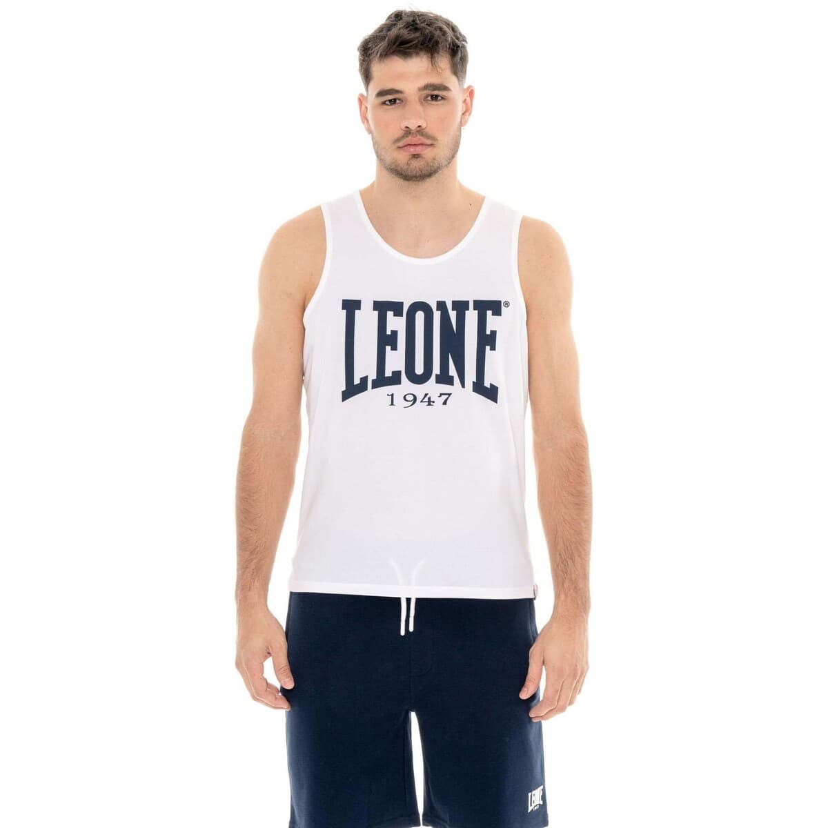 Αμάνικα/T-shirts χωρίς μανίκια Leone 1947 Man Tank Big Logo