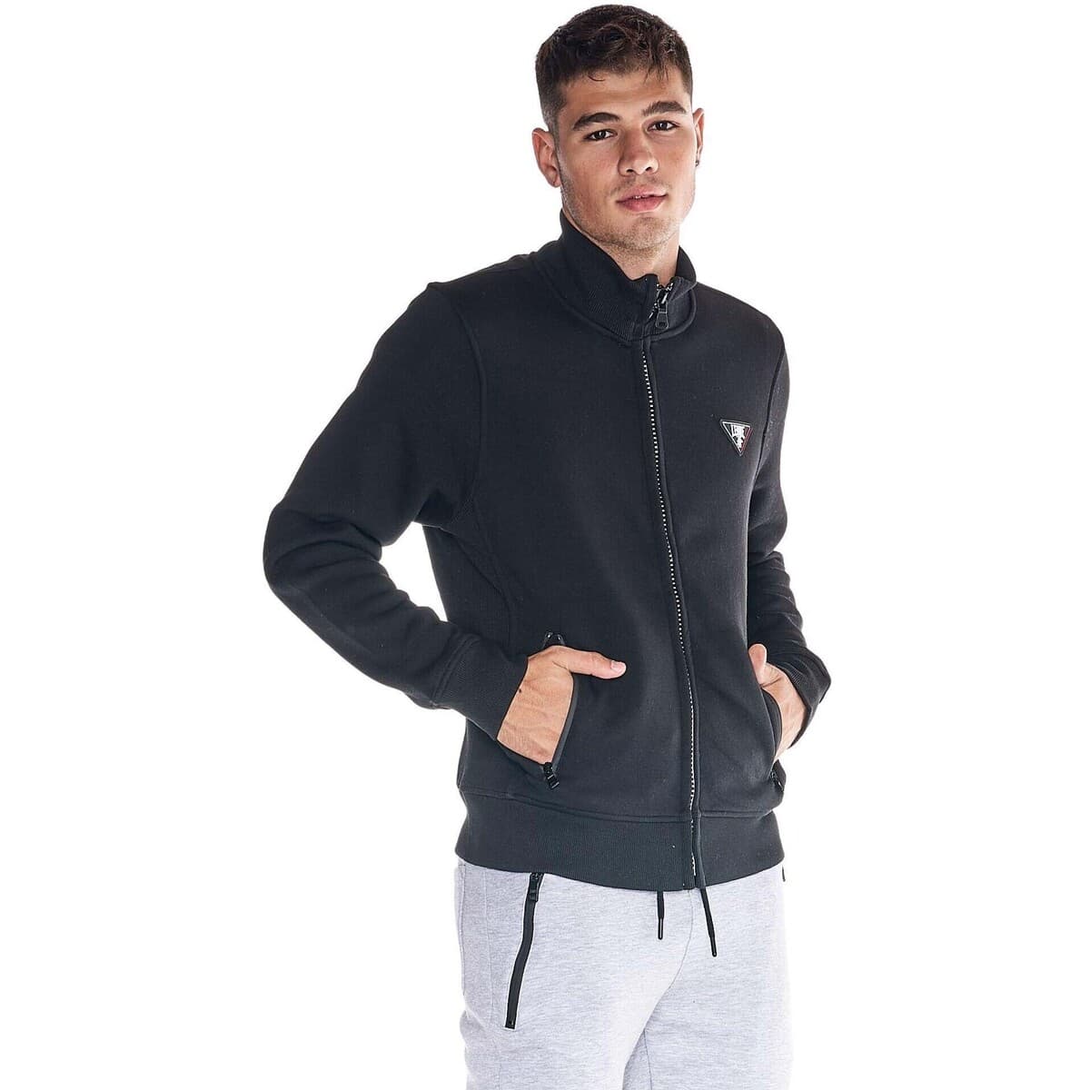 Ζακέτα Leone 1947 Man High Collar Heavy Basic