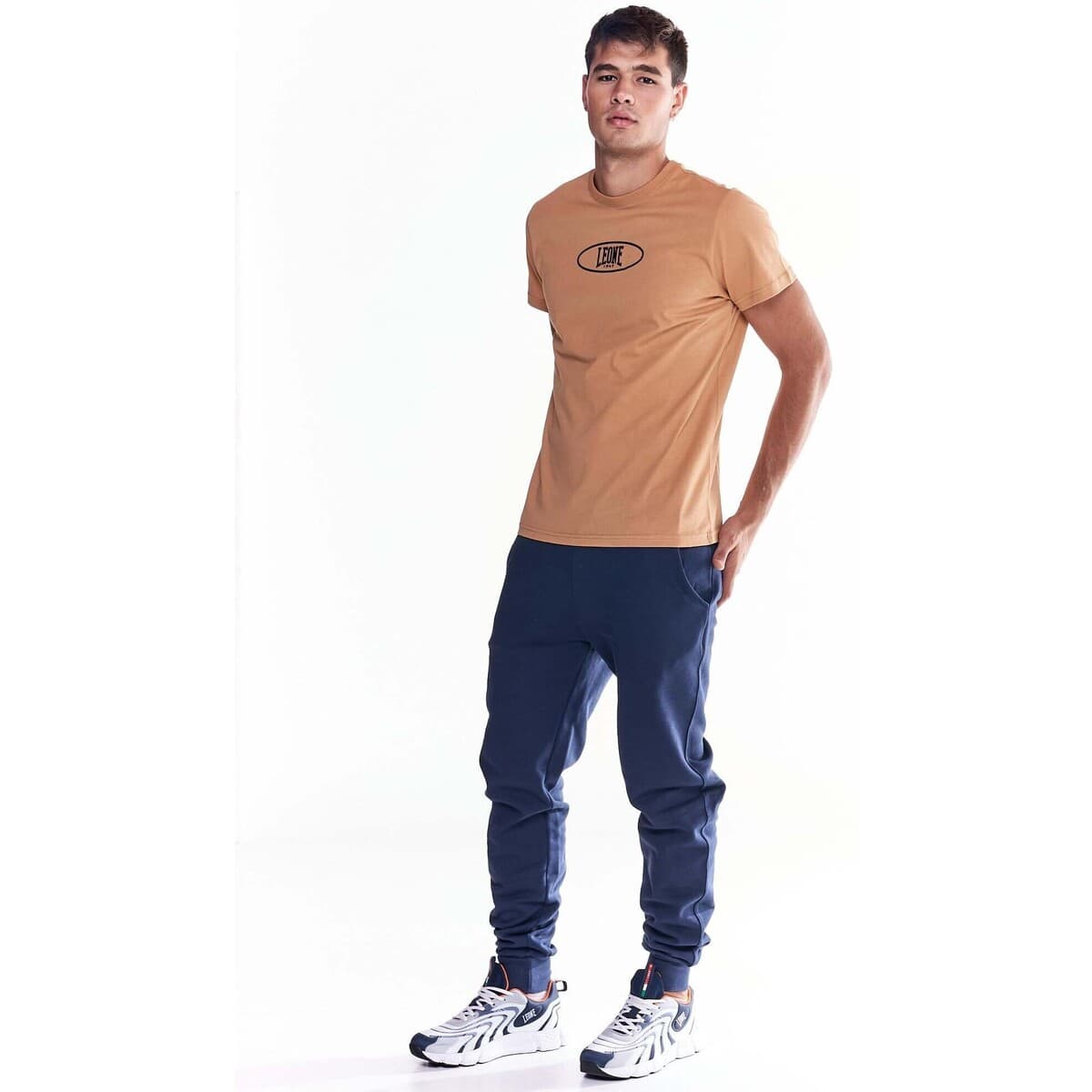 Men's T-Shirts Leone 1947 Brown