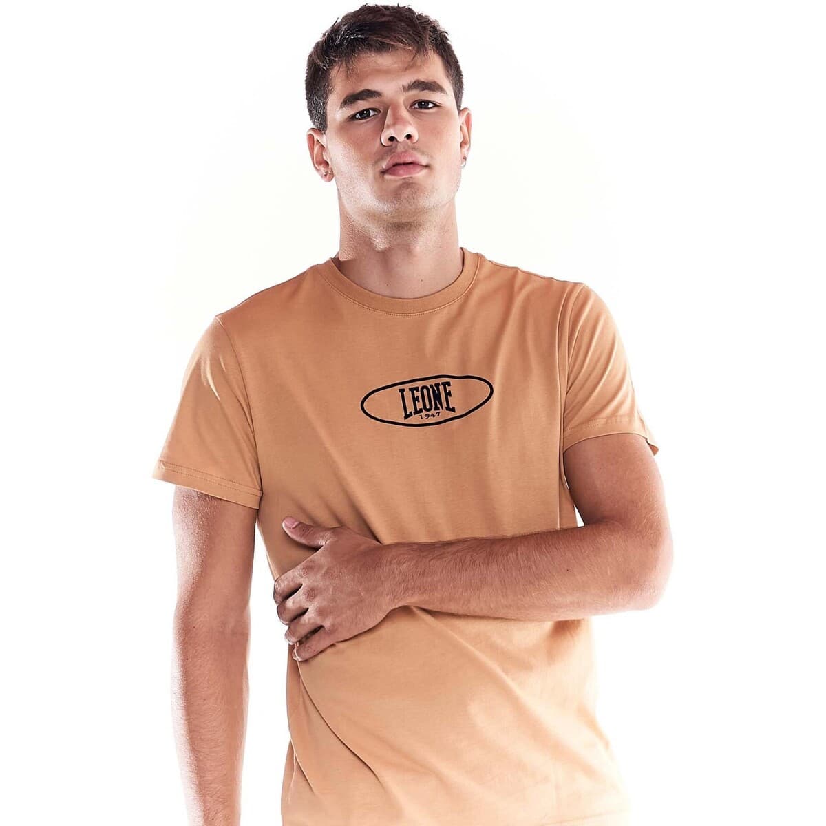 Men's T-Shirts Leone 1947 Brown