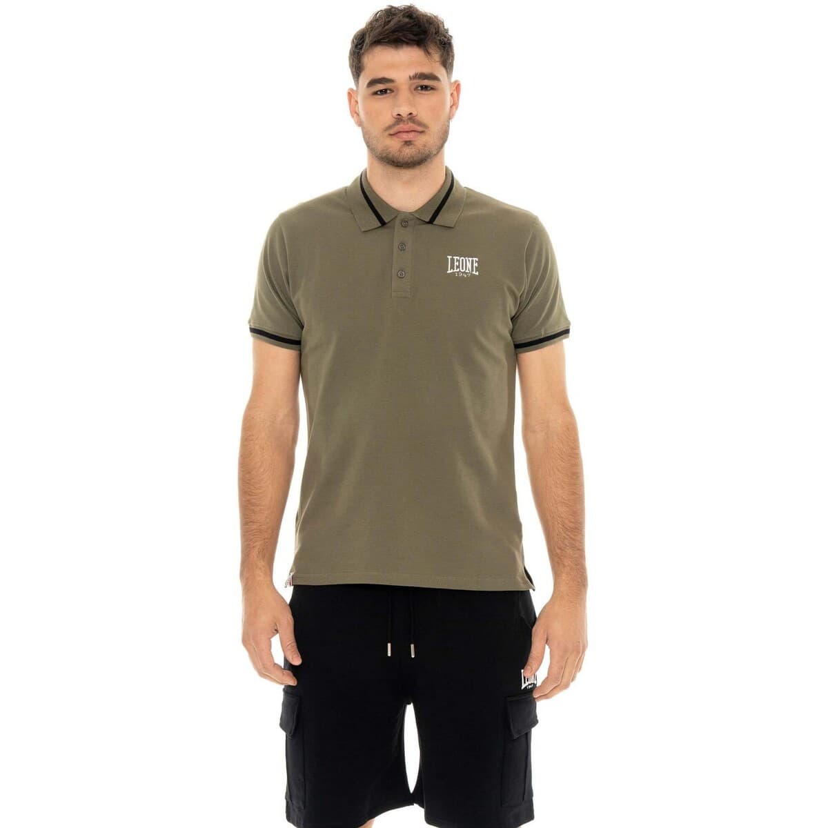 Men's Polo Shirts Leone 1947 Green