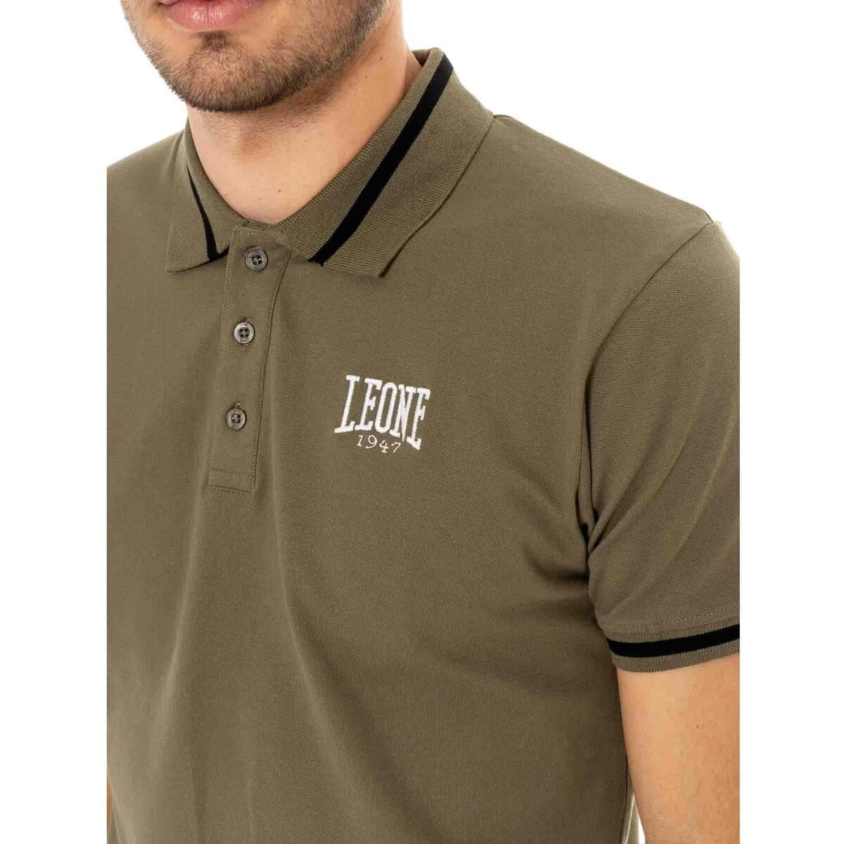 Men's Polo Shirts Leone 1947 Green
