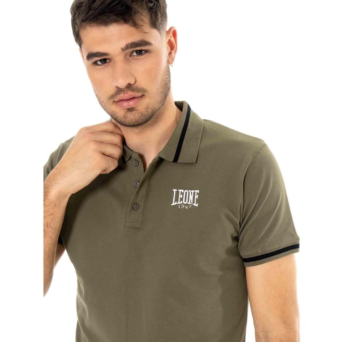 Men's Polo Shirts Leone 1947 Green