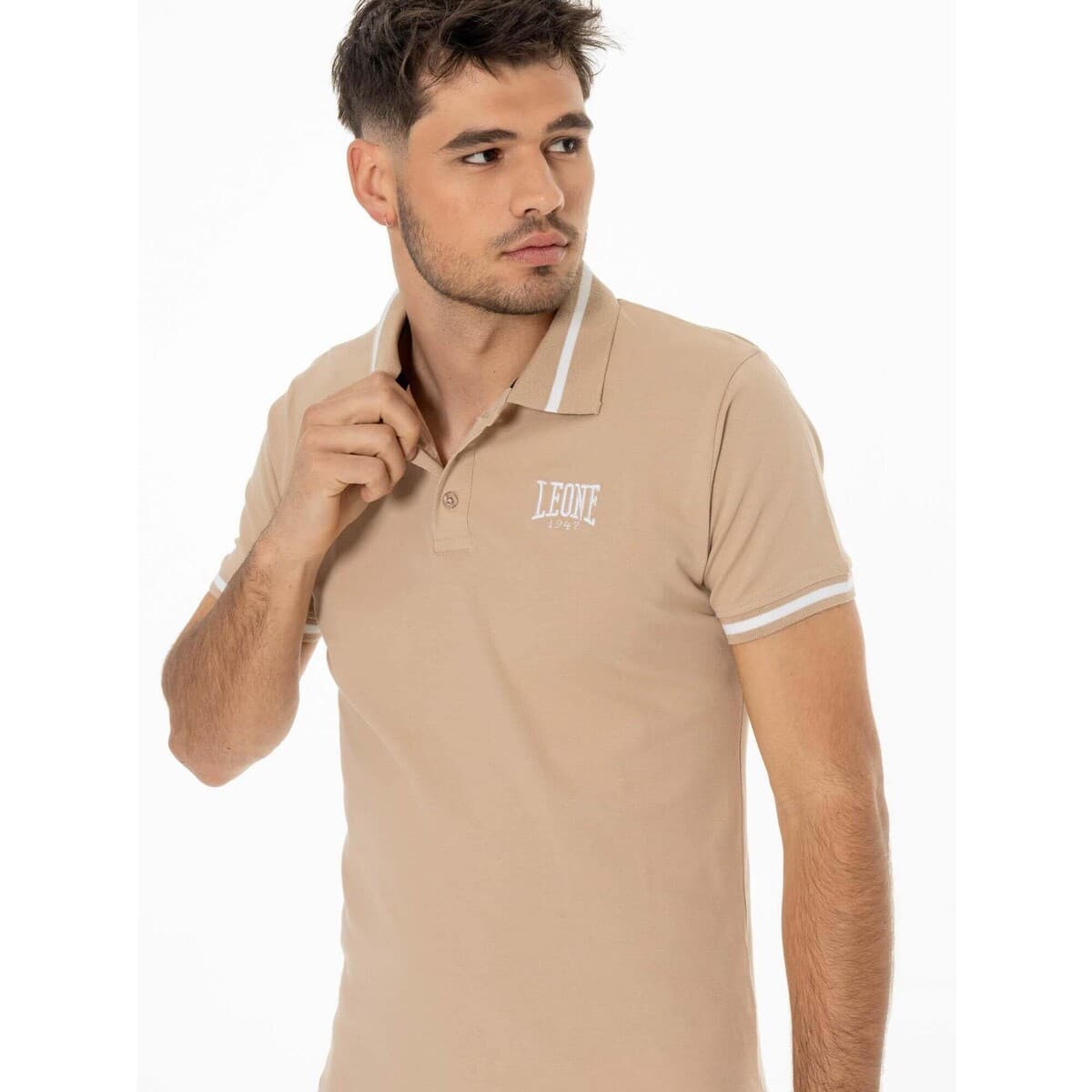 Men's Polo Shirts Leone 1947 Yellow