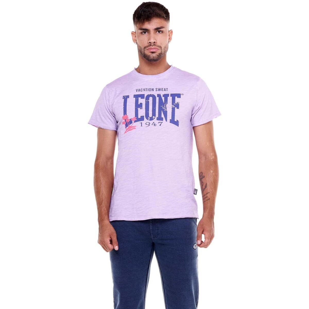 Men's T-Shirts Leone 1947 Purple