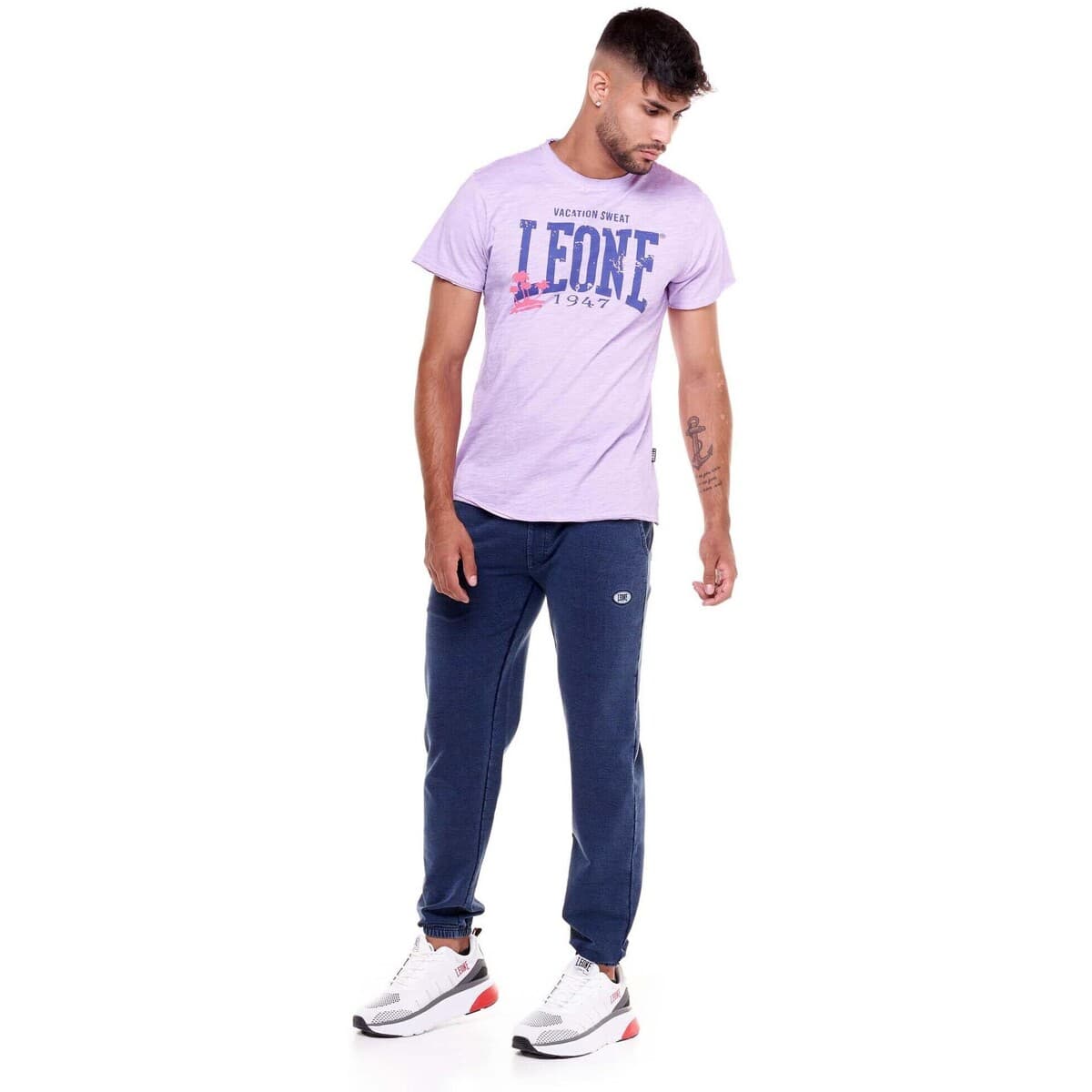 Men's T-Shirts Leone 1947 Purple