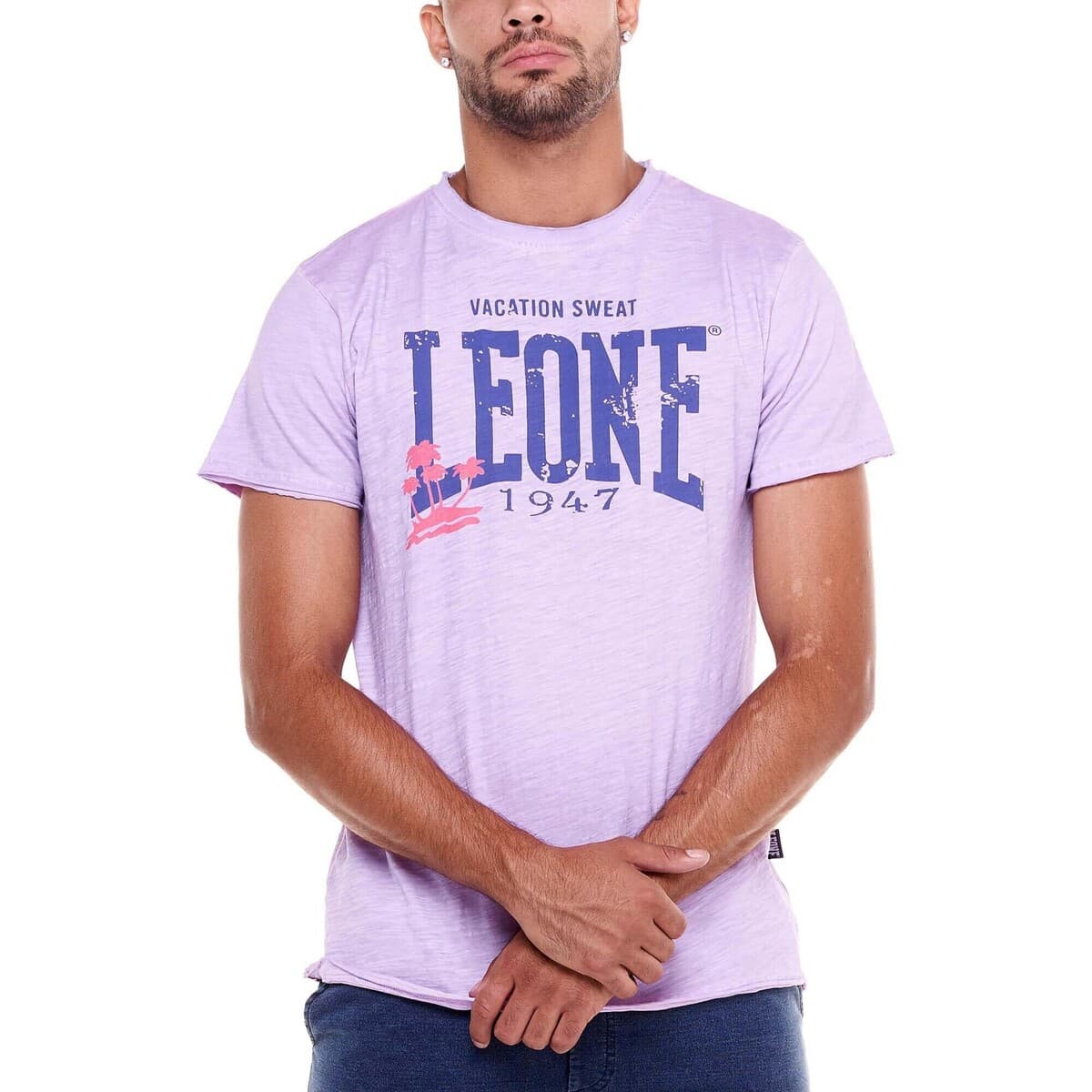 Men's T-Shirts Leone 1947 Purple