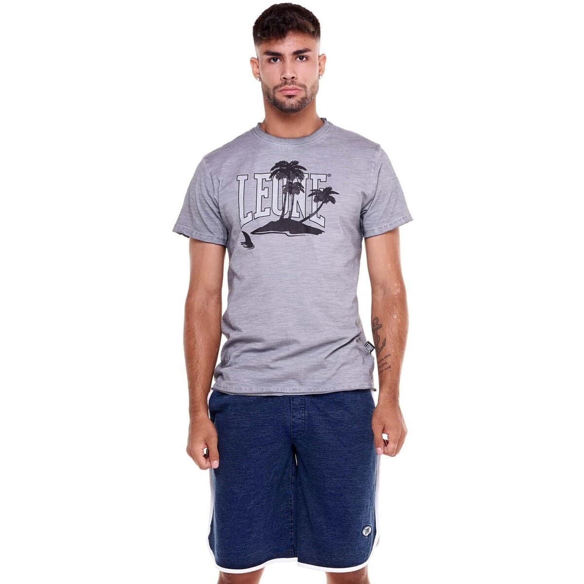 Men's T-Shirts Leone 1947 Gray