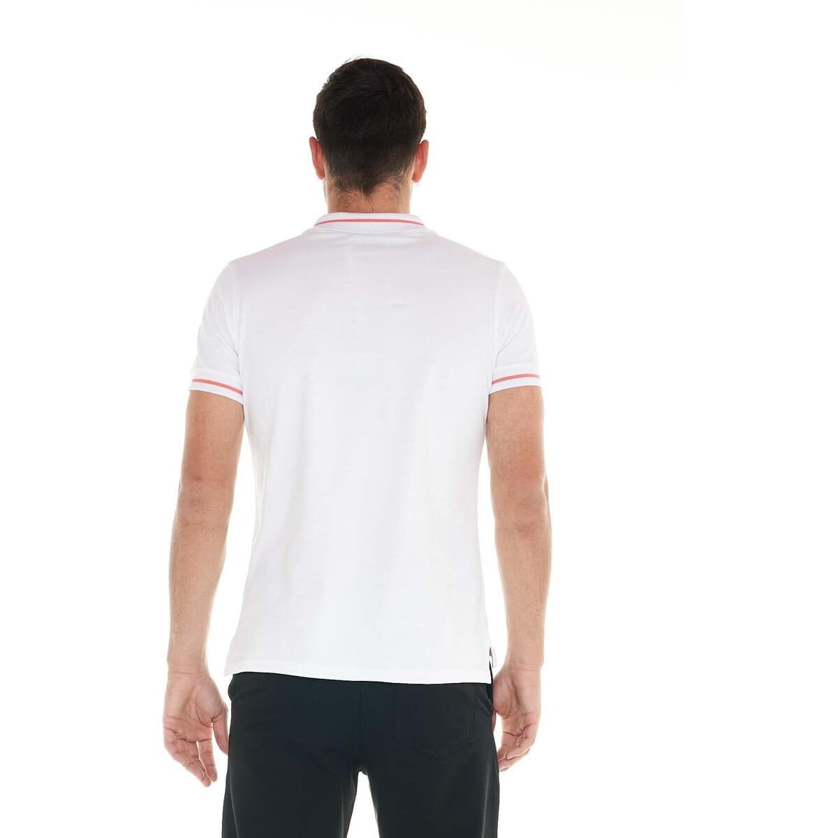 Men's Polo Shirts Leone 1947 White