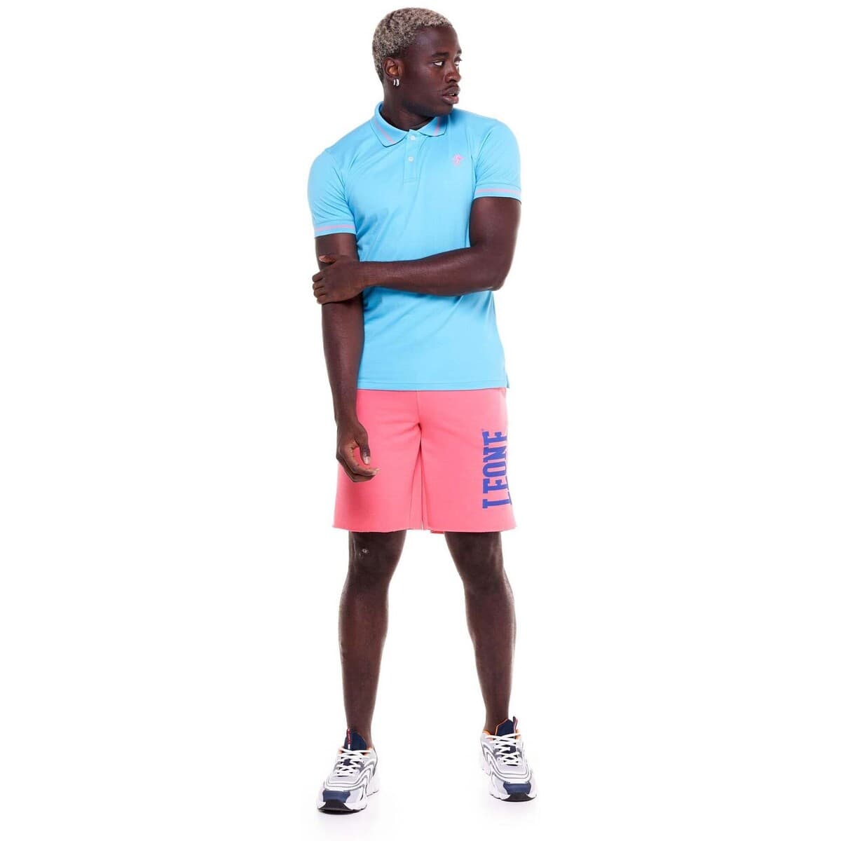 Men's Polo Shirts Leone 1947 Blue