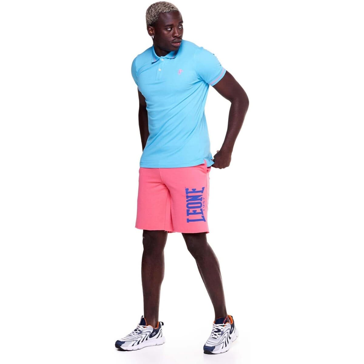 Men's Polo Shirts Leone 1947 Blue