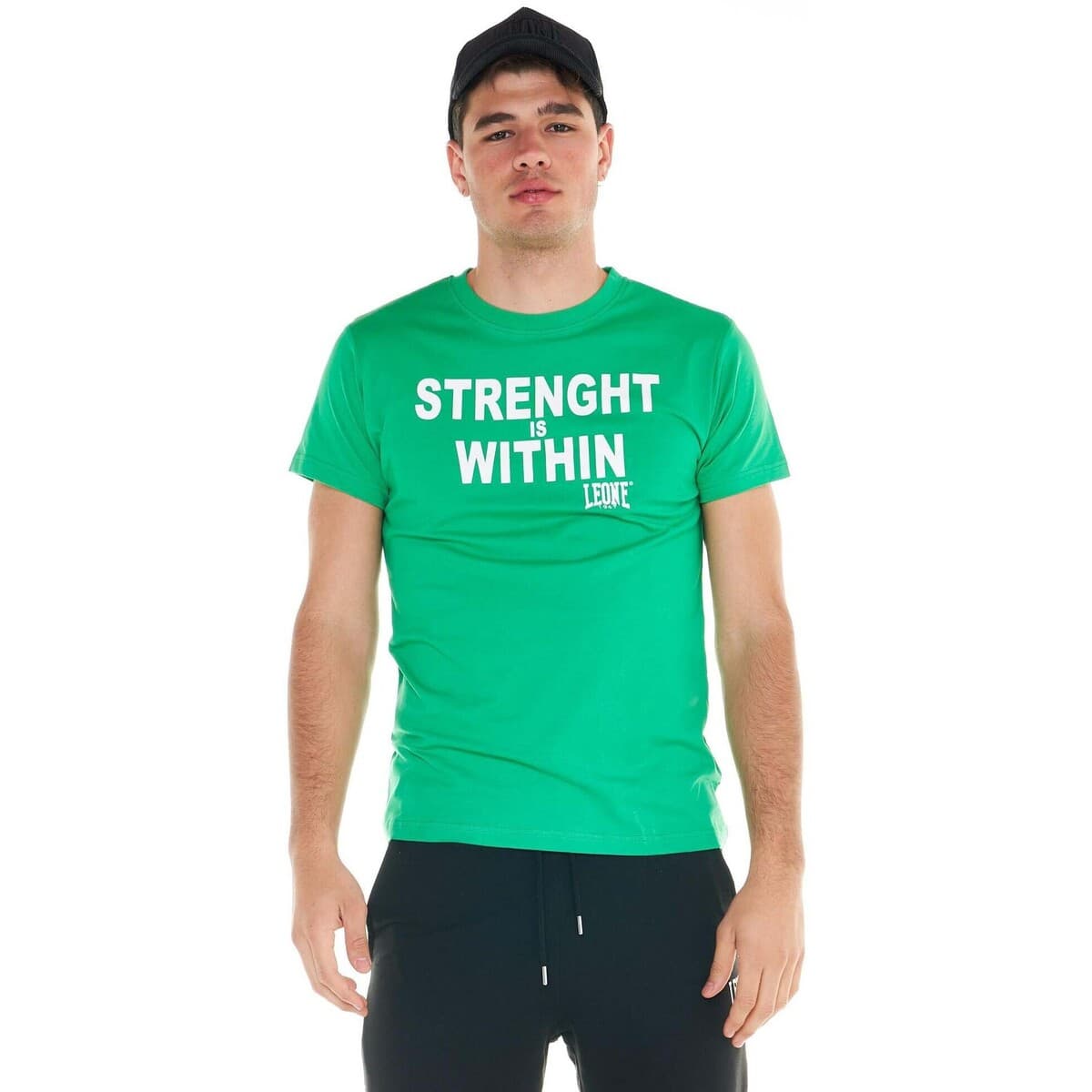 T-shirt με κοντά μανίκια Leone 1947 Man T-Shirt Short Sleeves Sporty Fluo