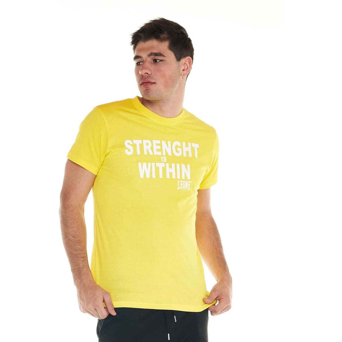 Men's T-Shirts Leone 1947 Yellow