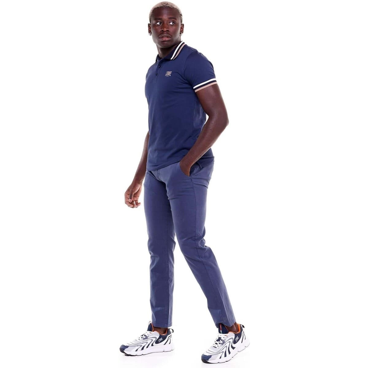 Men's Polo Shirts Leone 1947 Blue