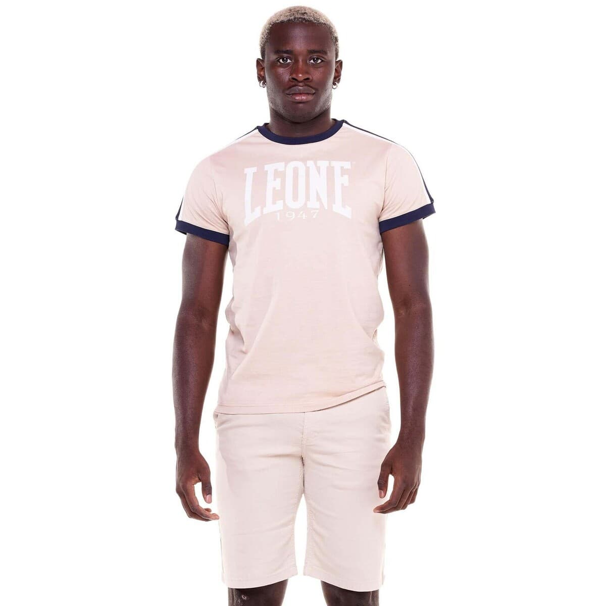 T-shirt με κοντά μανίκια Leone 1947 Man T-Shirt Short Sleeves Earth Tones