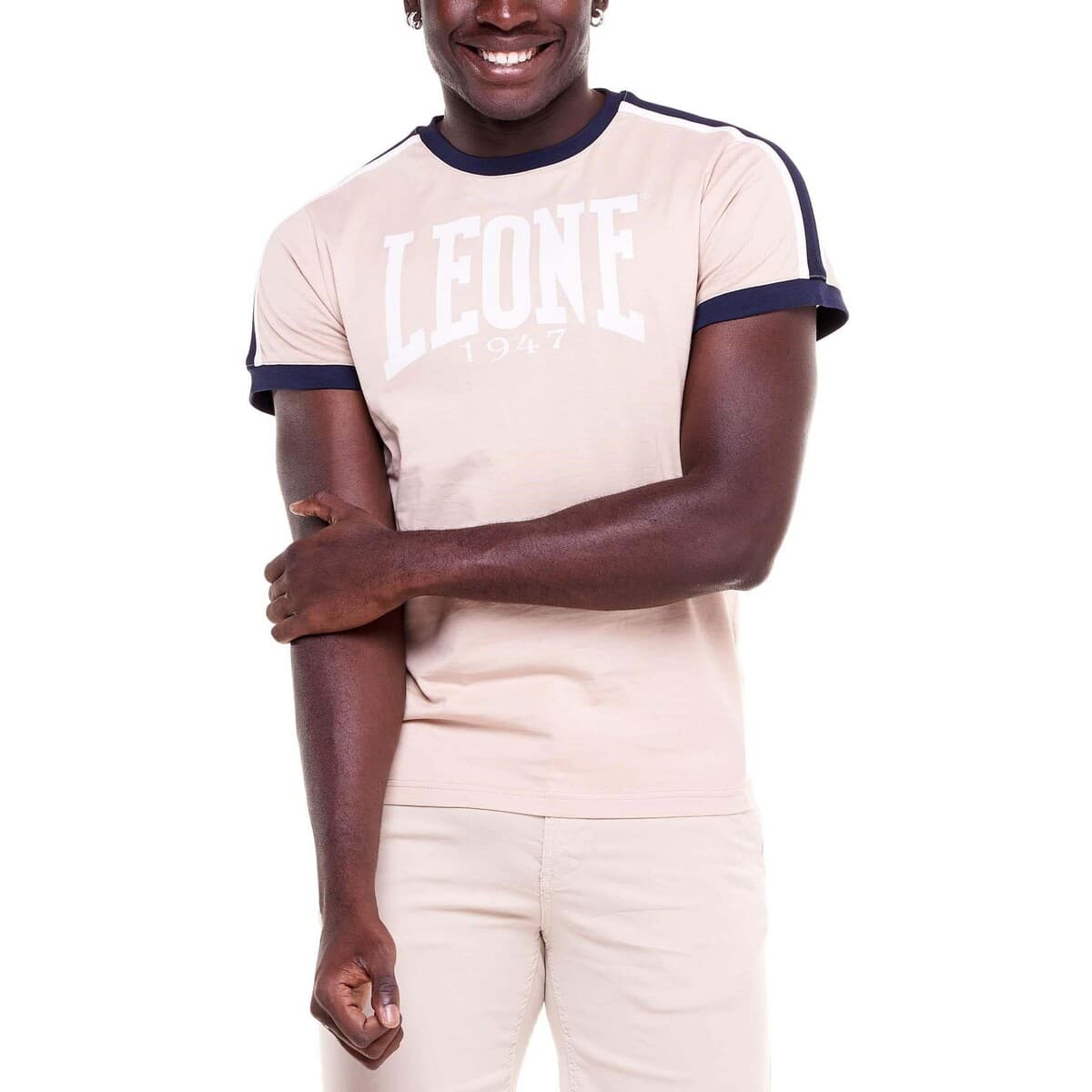 Men's T-Shirts Leone 1947 Beige