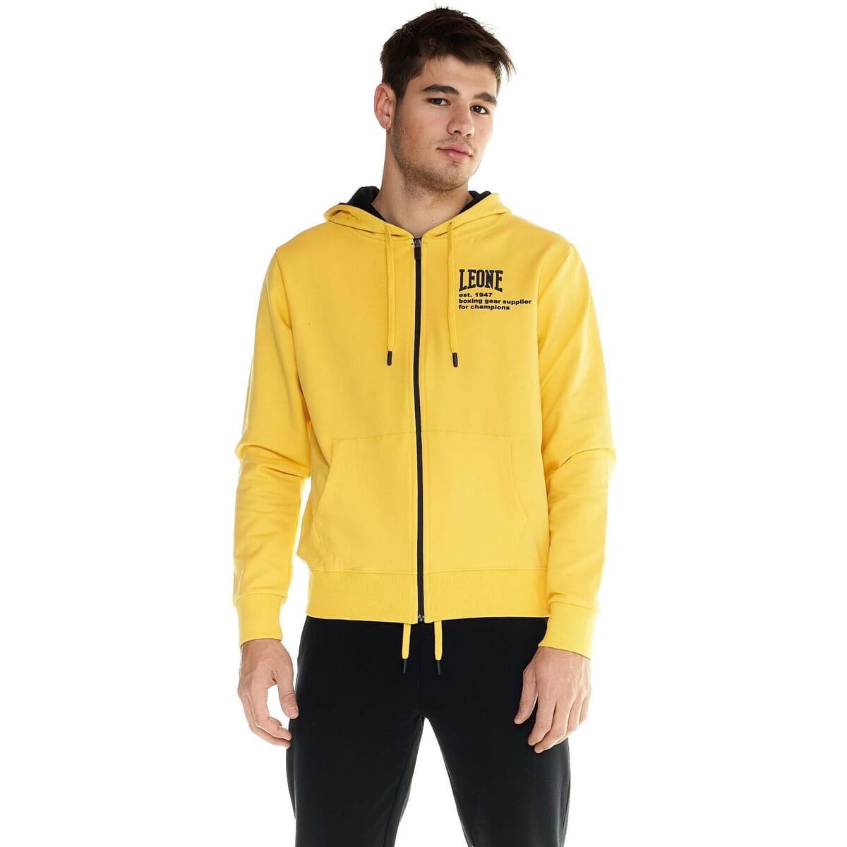 Men's Sweatshirts Leone 1947 Yellow