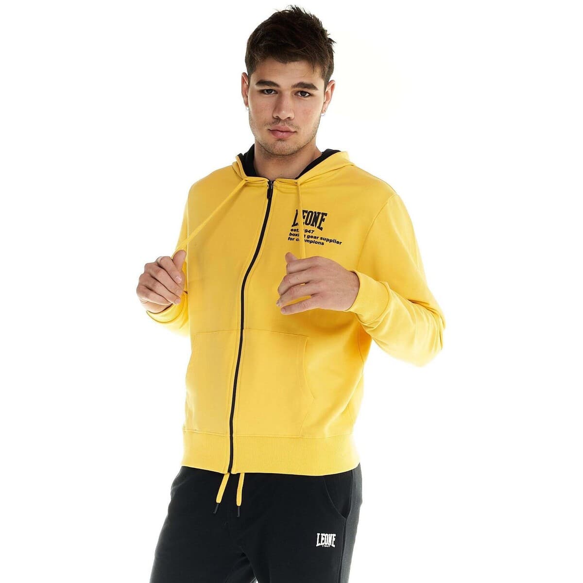 Men's Sweatshirts Leone 1947 Yellow