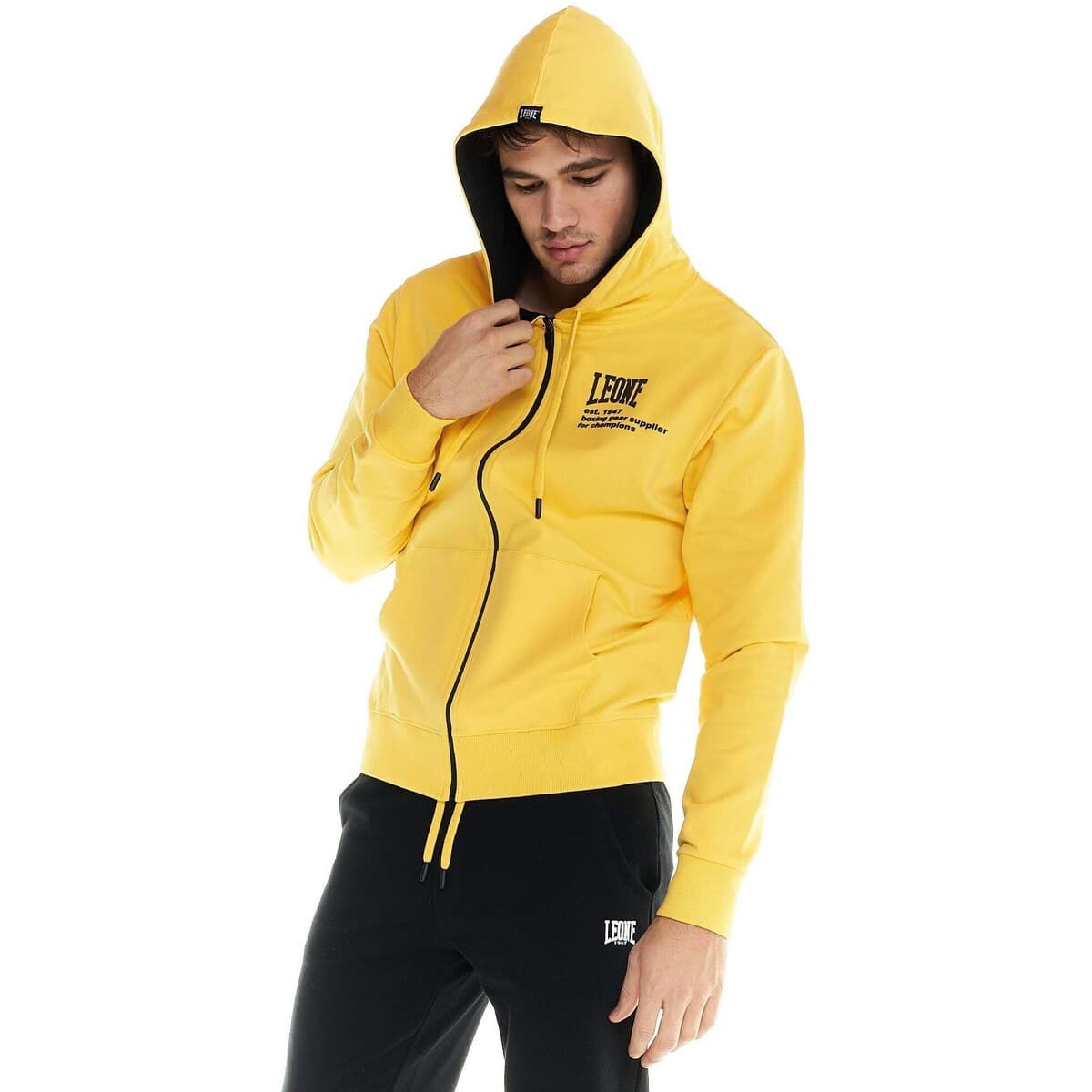 Men's Sweatshirts Leone 1947 Yellow